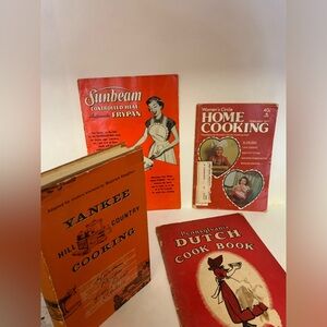 Vintage Cookbooks & Pamphlet Cookbooks. Sold as a lot of 4.